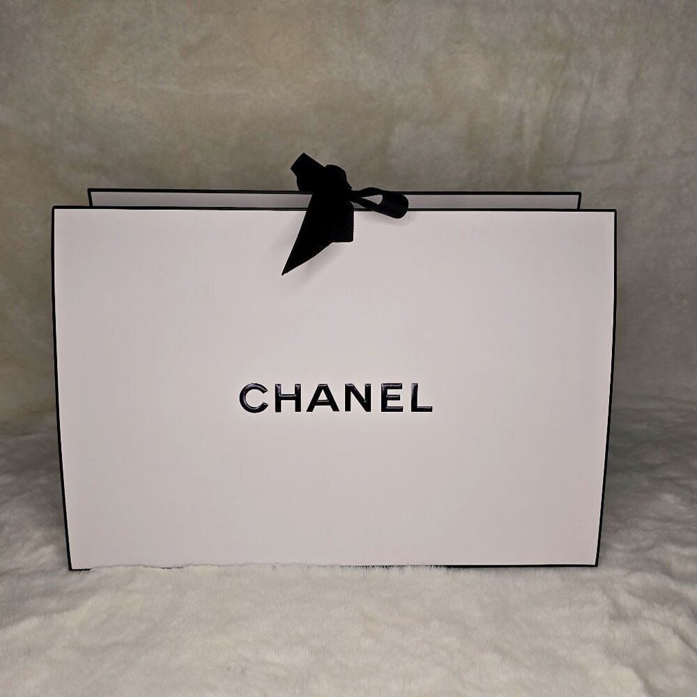 CHANEL Gift Bag Clutch Style. L11"xH7"xW4"